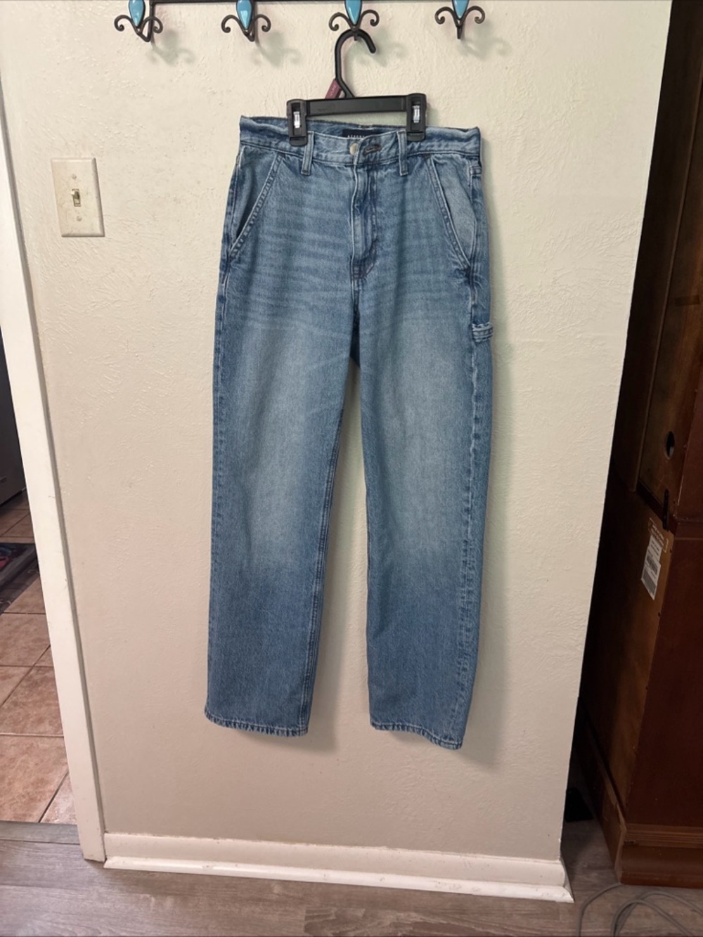 Aeropostale Light Blue Relaxed Fit women’s 90’s Baggy Jeans Size 4R